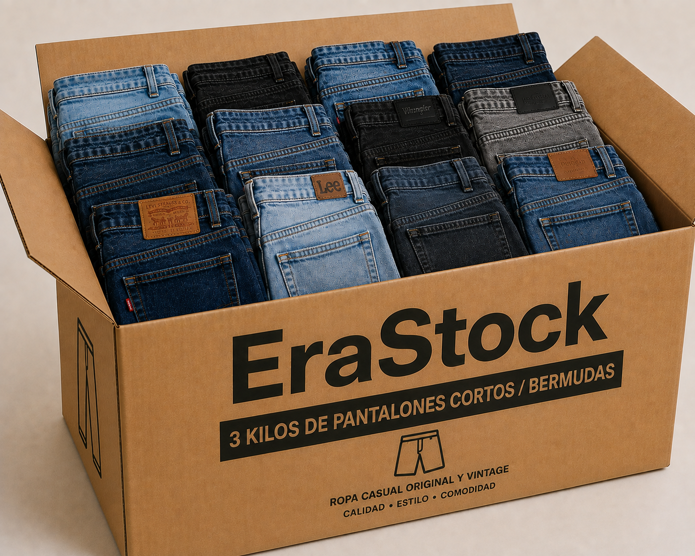 3 Kilos Pantalones Cortos