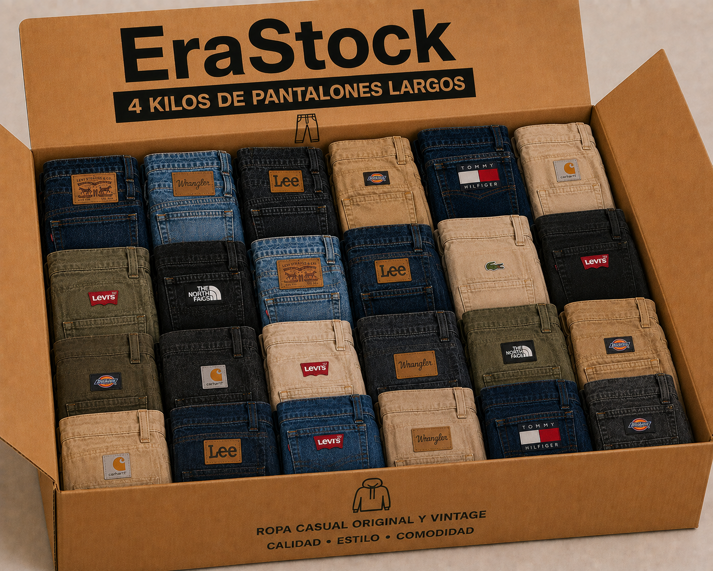 4 Kilos Pantalones Largos