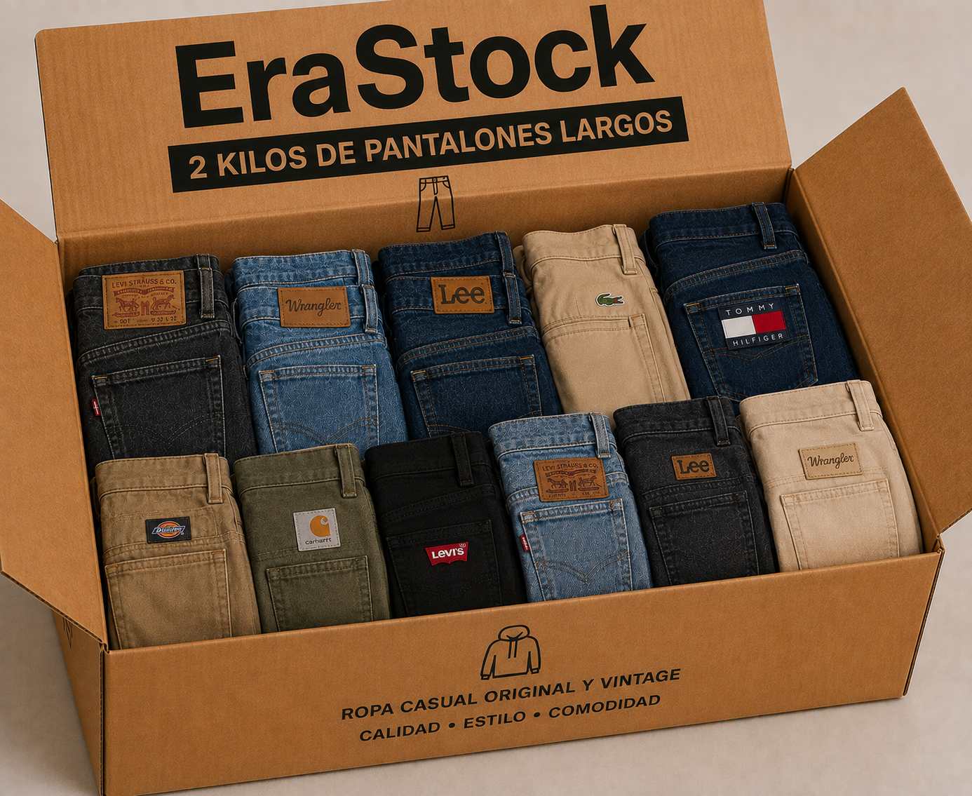 2 Kilos Pantalones Largos